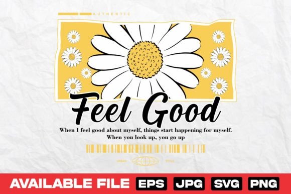 Daisy Flower Graphics for T-Shirt Designs