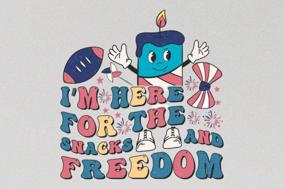 Freedom Vintage 4th of July Sublimation