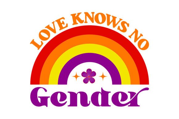 Love Knows No Gender SVG PNG