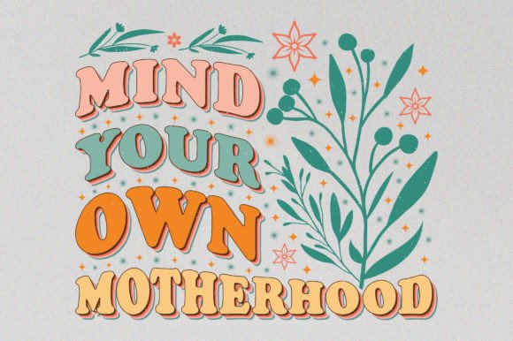 Motherhood Mother’s Day Graphics & T-Shirt Designs