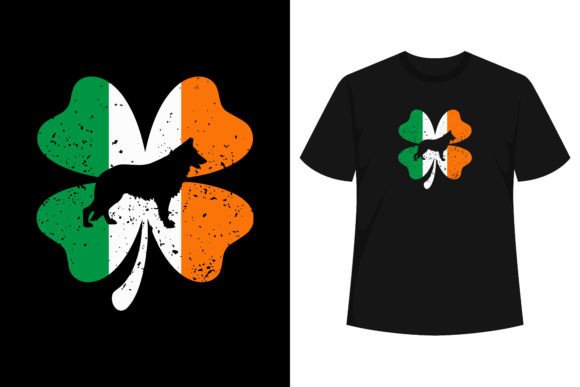 Saint Patricks Day Funny German Shepherd Graphics